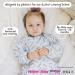 Bubba Bear Long Sleeve Weaning Bib Set | Toddler Led Feeding Accessories | Waterproof Apron Cape for Babies 6+ Months - Dusk Blue Floral - Buy Online on GoSupps.com