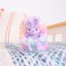 Curlimals Bo Cute Rainbow Bunny Interactive Rabbit Teddy Bear Toy for Kids - Touch Responsive, Talking, Noisy, Cuddly Sensory Toy that Curls into a Ball - Buy Online on GoSupps.com