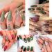 TOMICCA Short Nail Tips Coffin Clear 500PCS - Full Cover Ballerina Acrylic False Nails for Salons and DIY Nail Art - Buy Online on GoSupps.com
