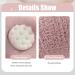 Super Soft Sunflower Bath Ball - Exfoliating Suction Cup Sponge for Shower | Blue & Pink Mesh Pouf - Buy Online on GoSupps.com