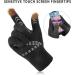 Cierto Winter Gloves - Unisex Cold Weather Stretchy Knit Thermal Touch Screen Gloves | Windproof Smart Phone Touchscreen Warm Gloves for Driving Running Cycling Hiking - Black - Buy Online on GoSupps.com