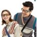 Fit Over Blue Light Glasses - AHT Anti Blue Ray Computer Glasses | Wear Over Prescription/Reading Glasses | UV400 Lens | Reduce Eyestrain & Headache | Sleep Better | Brown Green - Buy Online on GoSupps.com