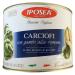 Artichokes with stems marinated in sunflower oil IPOSEA 1900g ATG 1100g - Carciofi con Gambo alla Romana