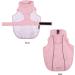 Adjustable Waterproof Dog Raincoat | Lightweight Pet Rain Jacket with Reflective Strip | Medium Pink | For Small, Medium, Large Dogs - Buy Online on GoSupps.com