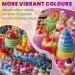 ERCorArt Food Colouring Powder Colours Upgrade Food Colouring Dust High Bright Food Dye Edible Paint for Cake Decorating Icing & Desserts - Pack of 8 x 5 g each - Buy Online on GoSupps.com