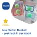 Mam Air Night Silicon Pacifier Set - 2 Tooth-Friendly Baby Pacifiers for 16+ Months | Light & Airy Design with Pacifier Box | Bear & Trees - Buy Online on GoSupps.com
