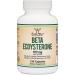 Double Wood Beta Ecdysterone Supplement - 500mg (120 Capsules) | Plant Anabolic for Healthy Testosterone | Made in USA - Buy Online on GoSupps.com