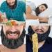 Niuhong 4 Pcs Men's Beard Care Apron - Adjustable Beard Protection & Cleaning Cloth for Shaving - Buy Online on GoSupps.com