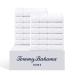 Tommy Bahama- Washcloths  Absorbent & Fade Resistant Cotton Towel Set  Fashionable Bathroom Decor (Island Retreat White  12 Piece) Island Retreat White 12pc Washcloths