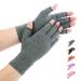 Duerer Arthritis Gloves Compressions Gloves Women and Men Relieve Pain from Rheumatoid RSI Carpal Tunnel Hand Gloves for Dailywork Hands and Joints Pain Relief(Grey S) S Grey