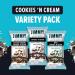JiMMY! Protein Bars Cookies 'N Cream Variety Box 15 x 58g - Buy Online on GoSupps.com