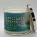 Bath & Body Works White Barn 3-Wick Candle w/Essential Oils - 14.5 oz - 2022 Early Summer Scents! (Chocolate Banana Mudslide)