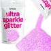 Hemway Ultrafine/Extra Fine Sparkle Glitter 100g 3.5oz Cosmetic Safe 1/128" - Lavender Lavender Purple Ultrafine - 100g