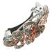 PATKAW Hair Barrette Rhinestone Barrette Women Hair Clip Nonslip Sparkly Bun Updo Hair Clip As Shown