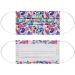 NU R Floral 3 Ply Disposable Face Mask with Filter Layer - 10pcs, Elastic Earloop, Retail Sealed Bags - FLORAL-018 - Buy Online on GoSupps.com
