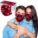 50PCS Disposable Face_Mask Valentine's Day Face_Mask for Adult Heart Shaped Design 3Ply Breathable Anti-Dust Safety Protection with Elastic Earloop & Nose Bridge - Buy Online on GoSupps.com