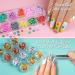 Teenitor 3D Flower Nail Stickers Set with Glitter, Butterfly, Heart Sequins, and Nail Foil - 12 Self-Adhesive Sheets for Nail Art Decoration - Buy Online on GoSupps.com