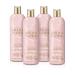 Baylis & Harding Elements Pink Blossom & Lotus Flower Luxury Shower Gel 500 ml 4 pieces Flower 500 ml (pack of 4)