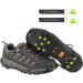 Extremus Ice Snow Grips Traction Cleats with Tungsten Spikes for Shoes and Boots - S/M Size for Walking, Fishing, Hiking, Climbing - Buy Online on GoSupps.com