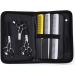 PERFEHAIR Hair Stylist Shear Scissors Holder Pouch Case for Hairdressers Salon Barber Tools Holster Bag -Large Pu Leather Diamond Pattern - Buy Online on GoSupps.com
