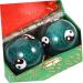 Beavorty 8 STK Metal Health Massage Handballs - Stress Relief & Fitness Baoding Balls for Wellness - Buy Online on GoSupps.com