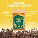 Turmeric Coffee Latte | Instant Golden Milk Elixir Mix Powder | Sugar Free Low Calorie Vegan Keto Friendly Diet Latte | 30 Servings - Buy Online on GoSupps.com