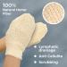 GUARD&MARINE Natural Shower Mitts - Soft Loofah Gloves for Body Wash & Cleansing | Set of 2 - Ideal for Bathing & Exfoliating - Buy Online on GoSupps.com