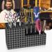 NICEMOVIC Barber Scissors Holder Box Barber Accessories Barber Supplies Professional Salon Hairdressing Scissors Rack Holder Storage Organizer for Hairstyling Combs Clips Brushes - Buy Online on GoSupps.com