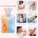 2L Hot Water Bottle with Knitted Cover | Pain Relief | Bed & Foot Warmer | Pink - Buy Online on GoSupps.com