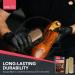 2pk Shoe Brush Set | Traditional Shoe Polish Brushes Ideal for Leather Shoes Boots Suede | Wooden Handle Shoe Cleaning Brush | Boot Brush | Shoe Cleaner Brush | Boot Polish Brush | Suede Shoe Brush - Buy Online on GoSupps.com