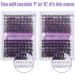 Individual Lashes 240PCS Cluster Lashes Extension D Curl 0.07mm 30D/40D Mixed 16-20mm Wide Stem RR-16-20mm - Buy Online on GoSupps.com