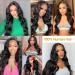 26 Inch Body Wave HD Lace Front Wig | Brazilian Virgin Human Hair | Transparent Lace Frontal Wigs for Black Women | Real Glueless Wig with Baby Hair | 180 Density | Can Be Dyed - Buy Online on GoSupps.com