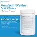 Duralactin Canine Soft Chews Joint Health Supplement for Dogs, Reduces Inflammation, Chicken-Liver Flavored, 60-Count Bottle - Buy Online on GoSupps.com