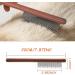 Andiker Pet Combs for Dogs Dog Comb with Rounded Teeth Metal Grooming Comb for Large Medium and Small Cats Animals with Tangled Short/Long Hair (Brown) - Buy Online on GoSupps.com