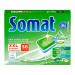 Somat all in 1 Pro Nature dishwasher tabs 56 tabs environmentally friendly with 100 percent somat performance with water-soluble film 56 pieces (1 Pack)