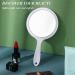 Jetec Hand Mirror - Double Sided 1X/2X Magnifying Makeup Mirror with Handle (White) - Buy Online on GoSupps.com