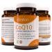 COQ10 Supplement | 100mg - 30 Softgels | Coenzyme Q10 Supplement to Support Energy Production | High Strength COQ10 Ubiquinone Antioxidant to Fight Free Radicals | Rapid Absorption Q10 Coenzyme | CQ10