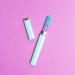 Bona Fide Beauty Czech Glass Nail File with Case - Pastel Aqua/Violet | Manicure Fingernail File for Natural Nails - Expert Precision Filing and Smooth Finish - Buy Online on GoSupps.com