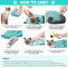 2 Pieces Cat Bathing Bag Shower Wash Net Anti Bite Anti Scratch Restraint Bag Breathable Multifunctional Cat Grooming Bag for Bathing Nail Trimming Examination Ears Clean Keep PET Calm (Pink Green) - Buy Online on GoSupps.com