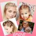 EAONE 50Pcs Butterfly Hair Clips - Mini Cute Styling Accessories for Girls and Women - 10 Matte Colors - Birthday Gift Set with Container - Buy Online on GoSupps.com