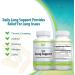 Lung Detox & Cleanser Supplement- Improves Breathing & Relieves Respiratory Issues - Fight Allergies, Wheezing & Coughing - 60 Capsules - Buy Online on GoSupps.com