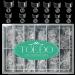TOEDO Short French Nail Tips Half Cover Fake Nails for Nail Extension, 480Pcs Acrylic False Nails Art Tips with Box, 12 Sizes 480-French-Clear