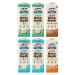 Mooala  Organic Original Keto Mylk Variety Pack  Shelf-Stable, Non-Dairy, Gluten-Free, Soy-Free, Plant-Based Milk With  1g Carb per Serving - 1L (Pack of 6)