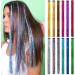 Hair Extensions Clip In Hair Extensions Colored Hair Extensions 22Inch Straight Color Clip in on Hair Extension Rainbow Party Highlights Synthetic Hairpiece for Girls Hair Pieces(5-sancai) 22inches 5-sancai - Buy Online on GoSupps.com