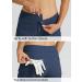 Willit Women's Golf Hiking Shorts 9 - Navy Blue 14 | Quick Dry Summer Athletic Shorts with Pockets - Buy Online on GoSupps.com