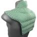 Neck Pillow HWS - Premium Heat Pad for Neck Shoulders & Back - Green-White Rapeseed Pillow for Comfort & Support - Buy Online on GoSupps.com