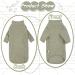 Buy Pumyporeity Cat Cotton Sweater - Warm Vest & Jumper for Hairless Sphynx Cats | Soft Coat for Small Medium & Large Cats - Green XL - Buy Online on GoSupps.com