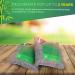 Bamboo Charcoal Bags - 100% Bamboo and Linen Odor Absorber with Dehumidifier - 4 Pack (200g Each) - Buy Online on GoSupps.com