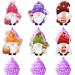 Kids' Ice Cream Dessert Themed Gnome Happy Birthday Cupcake Toppers Set of 18 Pieces - These are great ice cream-themed parties baby shower parties or birthday party decorations for boys and girls