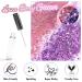 Laza Body Glitter - Holographic Chunky Sequins for Eyeshadow & Makeup | Pink Violet | Festival Rave Carnival & Party Accessories | 2 Jars - Buy Online on GoSupps.com
